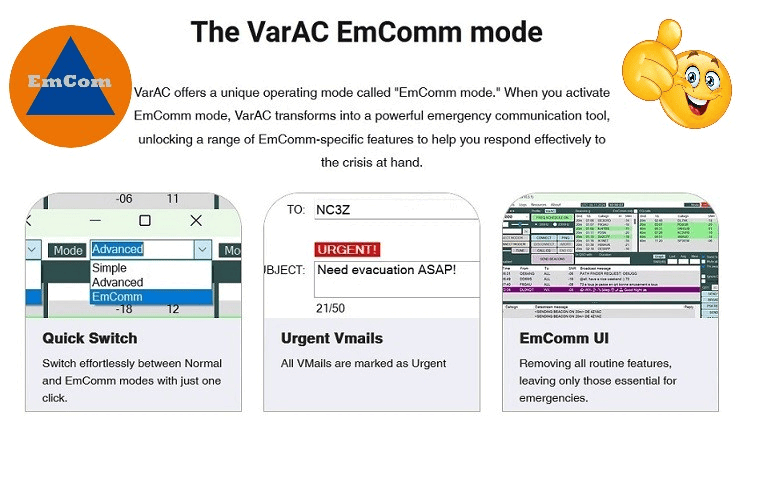 Link VARAC DOWNLOAD PAGE (click)